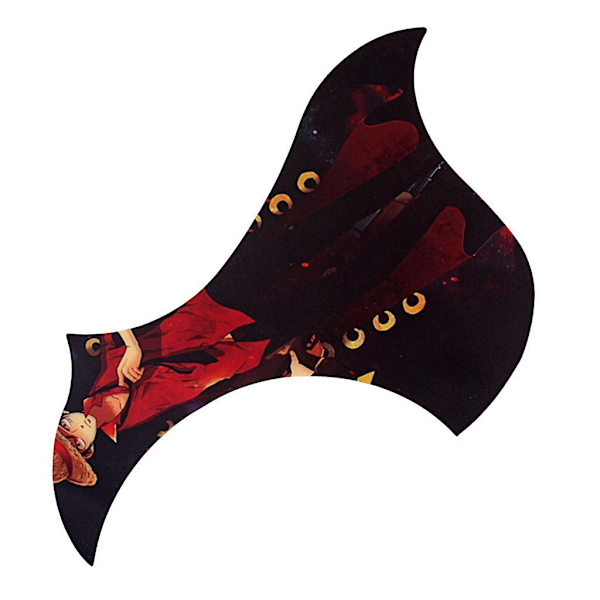 1/2/3 Universal Folk Gitarr Självhäftande Pickguard Sticker för 1Set