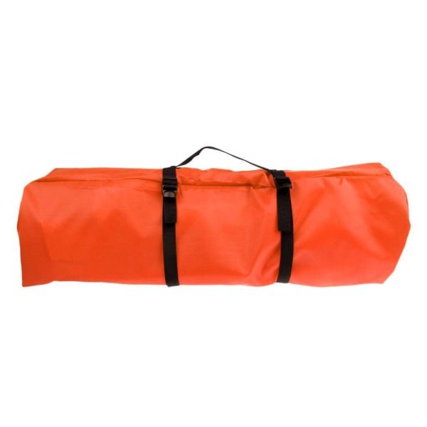 1/2 tältkompression förvaringsväska Duffelväska för camping utomhus Orange 31 x 70 cm 1 Pc