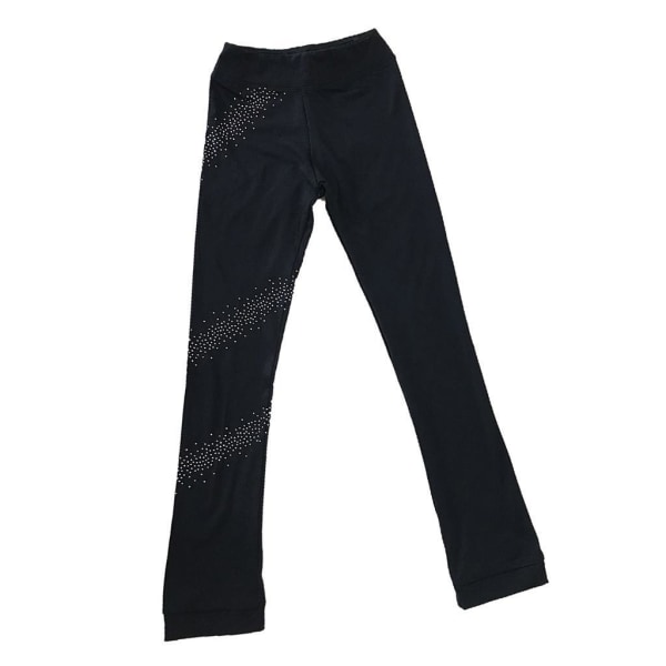 1/2/3/5 Skating Tights Crystal Sparkling Pants Konståkning Star 140cm 1 Pc