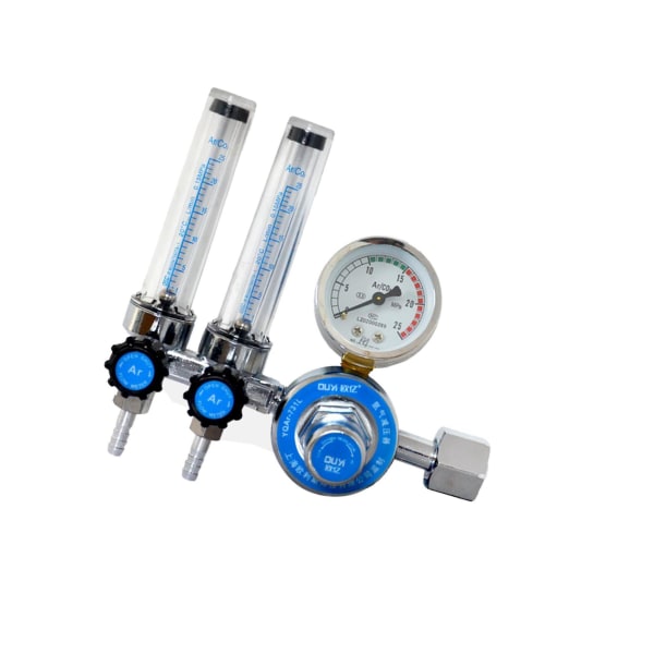 Argon CO2 Mig Tig För Flow Meter Flowmeter Regulator Gauge double