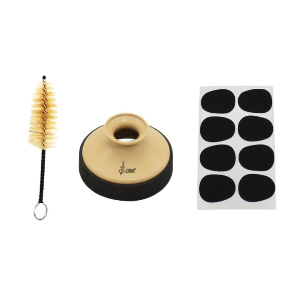 Alto Saxphone Sax Mute Munstycke Patches Kuddar Munstycke Borste