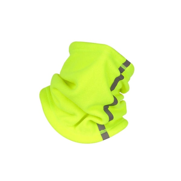 1/2/3 halsdamask Andas vindtät fiskescarf Fluorescent Green 25x30cm 1Set
