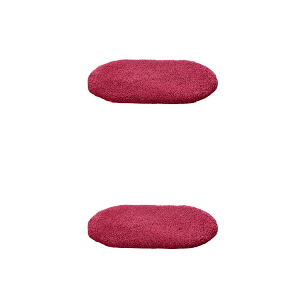 1/2 polyester halkfri golvmatta för badrum Lätt att rengöra och Winered 2Set