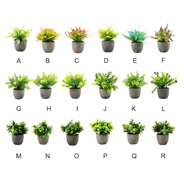 1/2/3 Plast Realistic Artificiell Suckulent Lågt underhåll newpurpl babysbreath 1Set