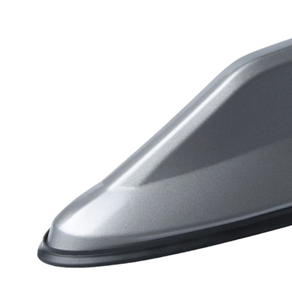 1/2 Shark Fin Antenn Universal Bil Dekorativ Vattentät Auto gray 1Set