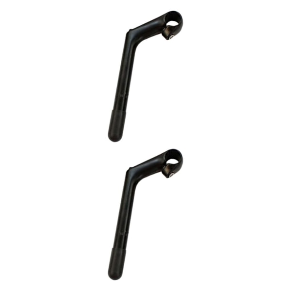 1/2/3 Comfort Bikes Handle Bar Stem 2mm Ram Svanhals För black 2PCS