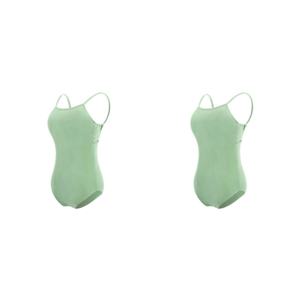 1/2/3 Dance Body Balett Leotard Dansoutfit Andas Green XL 2PCS