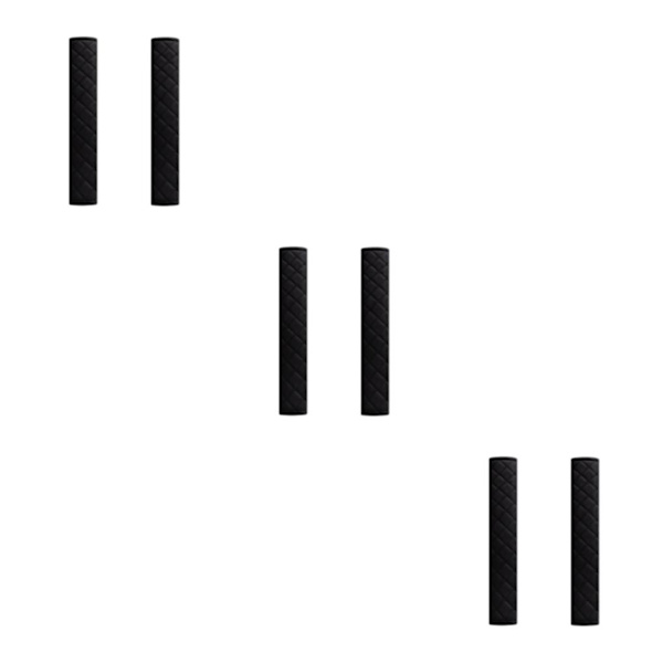 1/2/3/5 2 stycken Supermjuka, mjuka bilkåpor Ingen blekning Ingen fällning black single line 33CM 3Set
