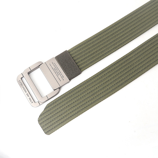 1/2/3/5 Multicolored Stripes Casual Bälte Fashionabelt för armygreen 1Set
