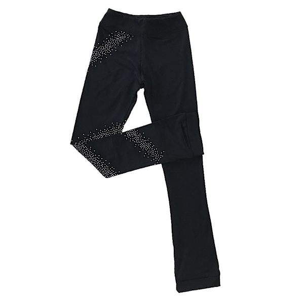 1/2/3/5 Skating Tights Crystal Sparkling Pants Konståkning Star 110cm 1 Pc