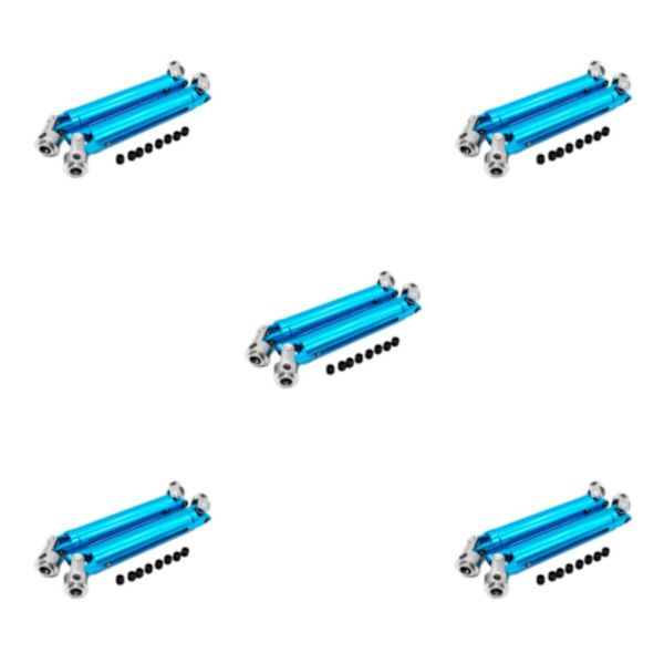 1/2/3/5 Center Drivaxel För ECX 1/12 Rc RGT136100 Aluminium sky blue 5Set
