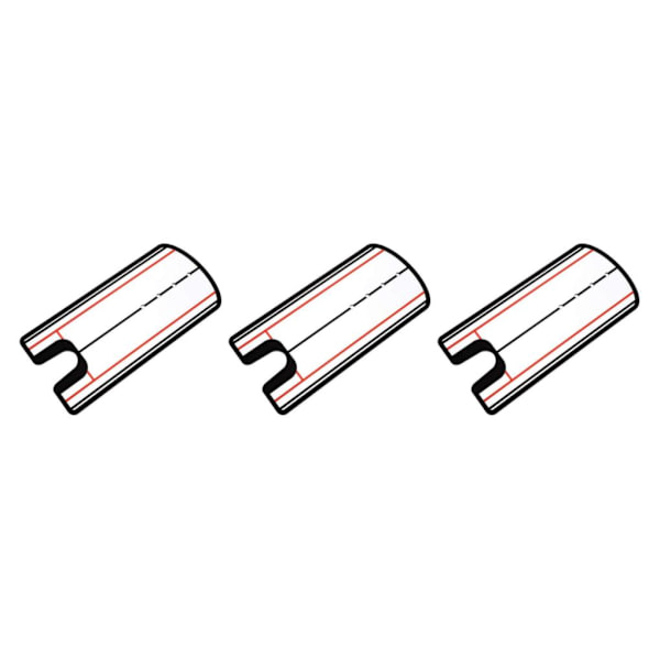 1/2/3 slitstark putsjusteringsspegel för precisionsputtning 3PCS