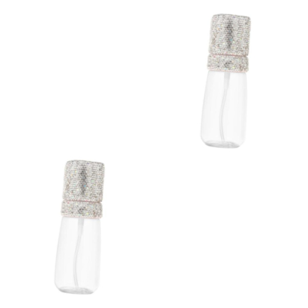 1/2/3/5 vätskebehållare 60 ml behållare Snygg liten resa White 12 x 4cm 2Set