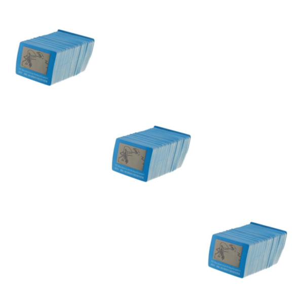 1/2/3 100 stycken Premium hårt polariserat testpappers kortlins 3Set