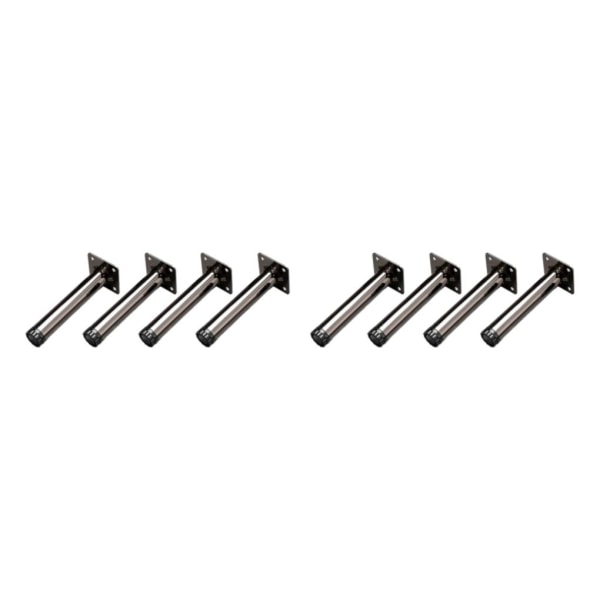 1/2/3/5 4pack/lot Trigon Möbelfötter Rejäla och hållbara ben Mid-Feet Gun Black 2Set