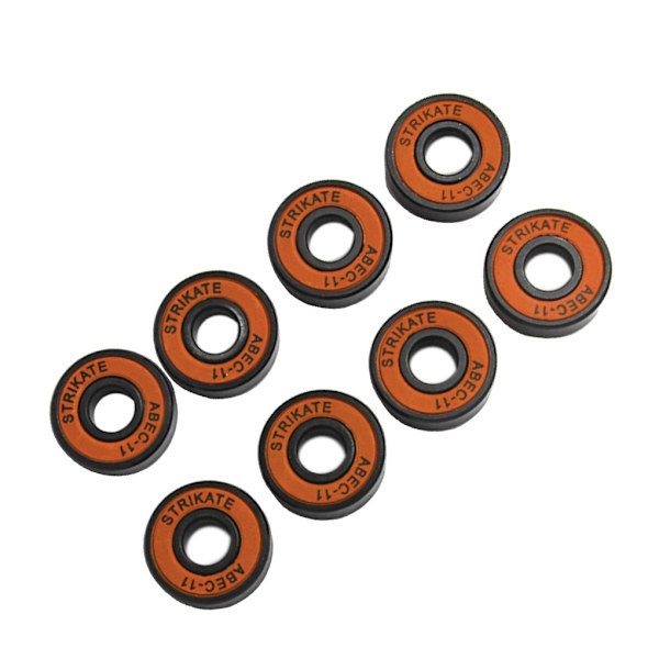 1/2/3/5 8st Skateboardlager 8mm Precision Storlek ABEC-11 för Orange 22mm 1Set