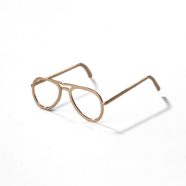 Glasögonbågar Glasögontillbehör Glasögonbågar för docka Gold 7384 | Gold |  Fyndiq