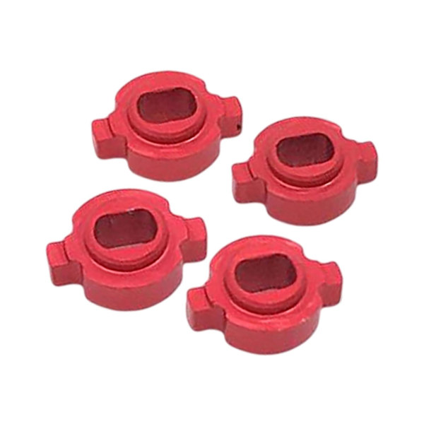 1/2/3/5 paket med 4 kopplingskonverteringsadapter för Zero-Z 1/28 RC red inner dia 2x3mm 1Set