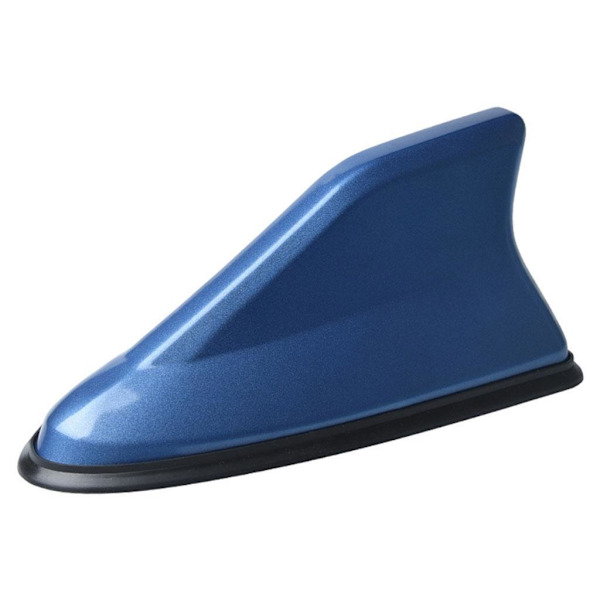 1/2 Shark Fin Antenn Universal Bil Dekorativ Vattentät Auto blue 1Set