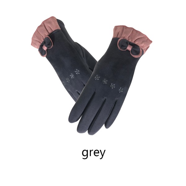 Kvinnor Handskar Handskar Vantar Kläder Accessoarer Tjejer Outdoor Gray  56ca | Gray | Fyndiq