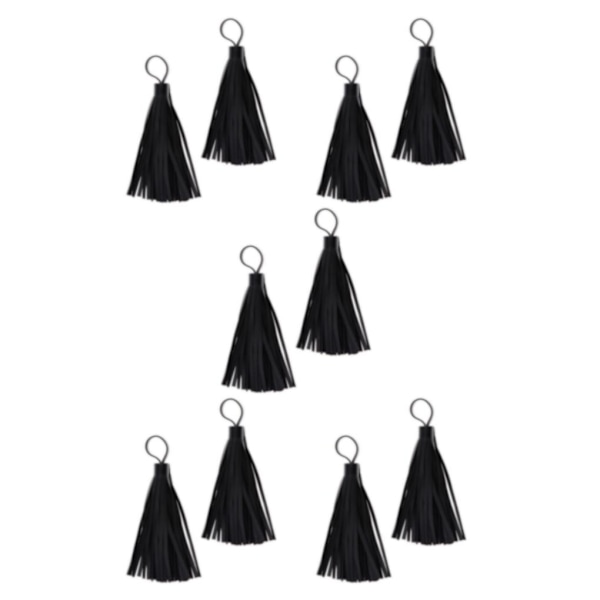 2/3/5 2 delar läder tofsar DIY smycken fynd nyckelring 5Set