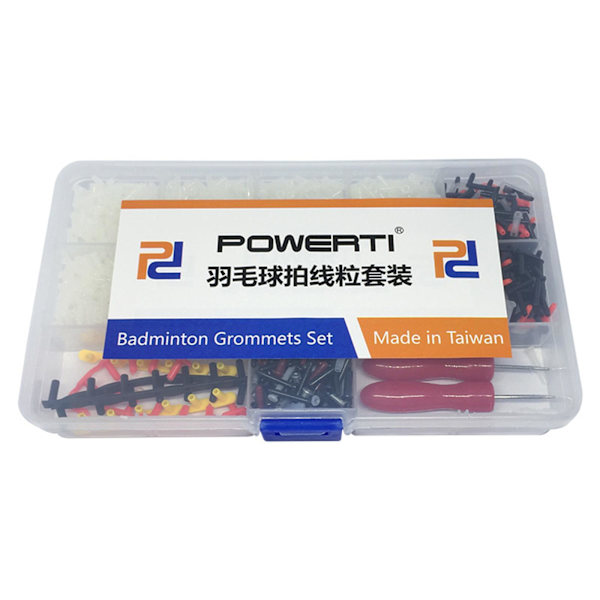 1/2/3/5 Universal Racquet Grommets Öljetar Enkelhål Dubbla Transparent 17.5 x 9.5 x 2.1cm 1Set