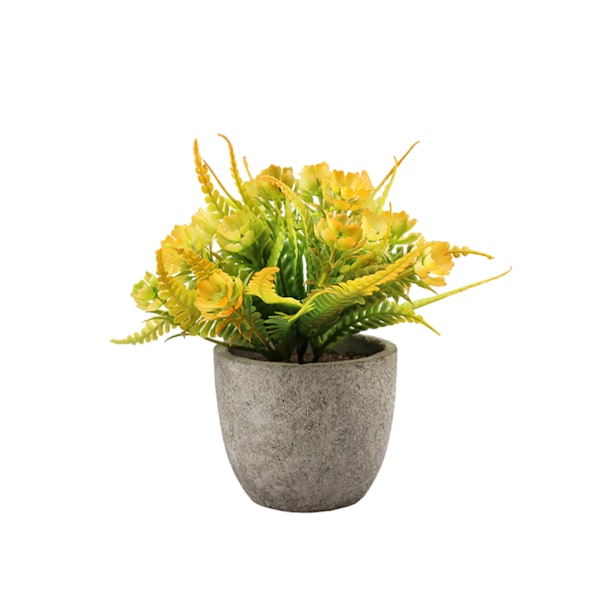 1/2/3 Plast Realistic Artificiell Suckulent Lågt underhåll orange rose 1Set