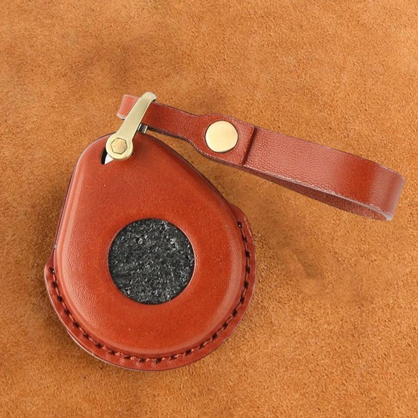 1/2/3/5 cover PU-läder Söt passform för motorcykelpojkvän Brown 1Set