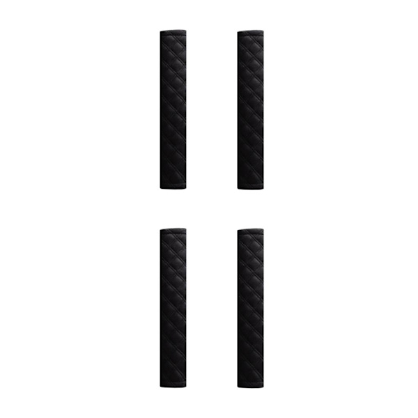 1/2/3/5 2 stycken Supermjuka, mjuka bilkåpor Ingen blekning Ingen fällning black 33CM 2Set
