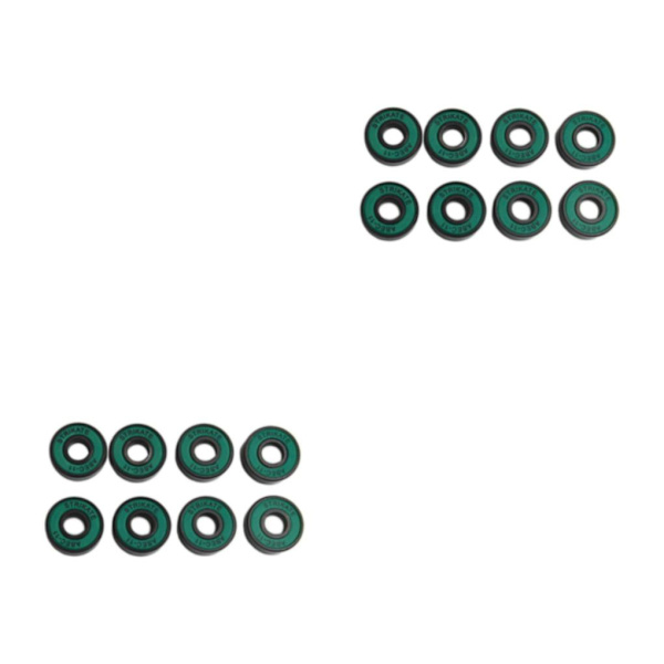 1/2/3/5 8st Skateboardlager 8mm Precision Storlek ABEC-11 för Green 22mm 2Set