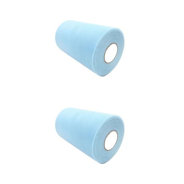 1/2/3/5 Festdekor Viktig tyllrulle för festlig stämning C50sky blue 2PCS