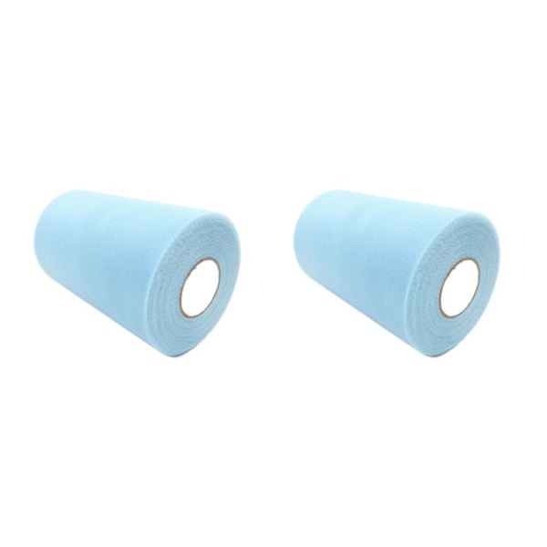 1/2/3/5 Festdekor Viktig tyllrulle för festlig stämning C50sky blue 2PCS