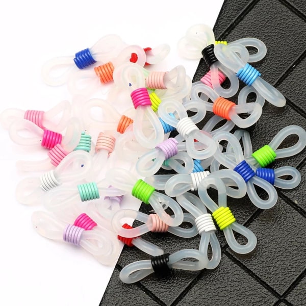 1/2/3/5 50 st Glasögon Glasögon Kedjeremshållare Loop Ends Type D 50 Pcs 1Set