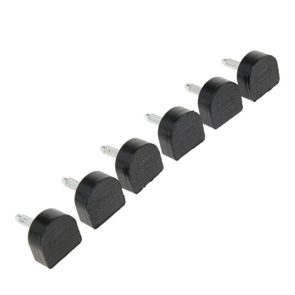 1/2/3/5 3 par Snygga högklackade tips Taps Skoreparation Black 10x11mm 1Set