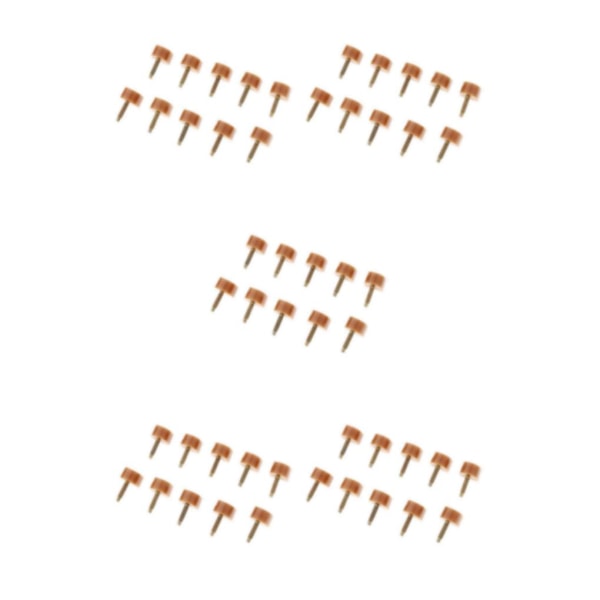 1/2/3/5 Högklackade spetsar Kranar Skoreparationsbyte Apricot Fine 10mm 10mm Thin Pin 5Set