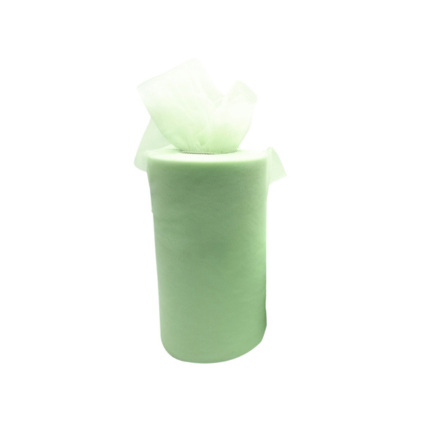 1/2/3/5 White Roll handled Tyll Coil Hållbar och pålitlig bröllop bud green 1Set