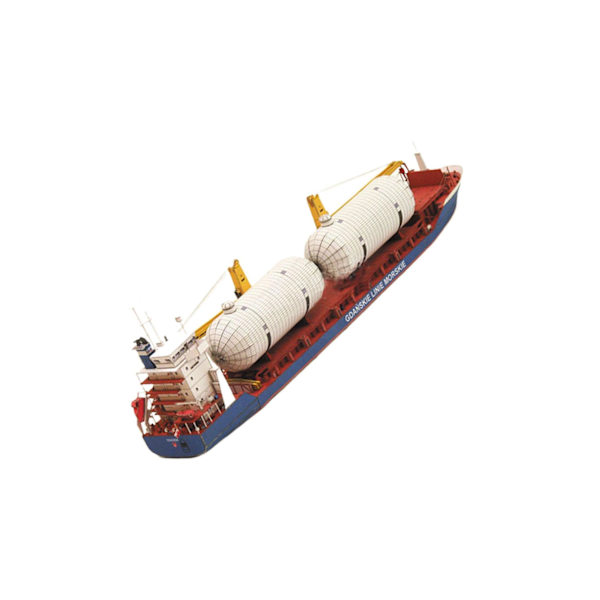 1/3 1:400 Skala Pappersfartyg 3D Pappersmodell Fartyg Barnleksakshem 1Set