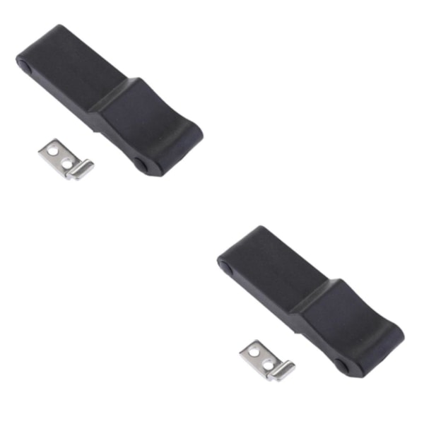 1/2/3/5 Flexibel Draw 4'' Mjuk svart gummiersättning XK710 2Set
