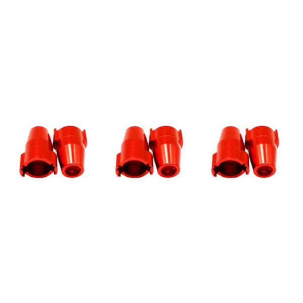 1/2/3/5 2 stycken bakre navhållare för 1/12 ECX Barrage Aluminium red 3Set