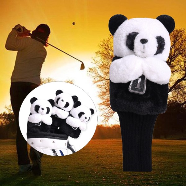 För Golf Club Headcover Head Cover för No.1 Driver Guard Golfer
