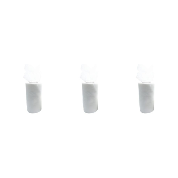 1/2/3/5 White Roll handled Tyll Coil Hållbar och pålitlig bröllop white 3Set