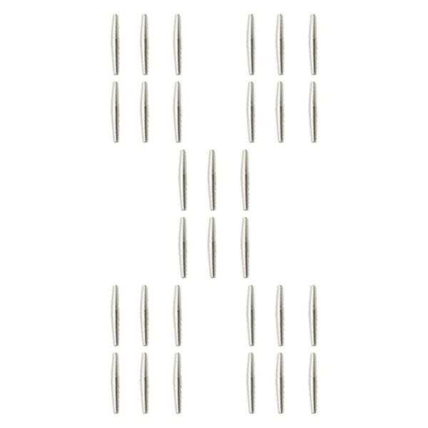 1/2/3/5 6st Silver Volute fjädrar Lätt att Och Hållbar Rostfri Volute  spring（8cm） 5PCS