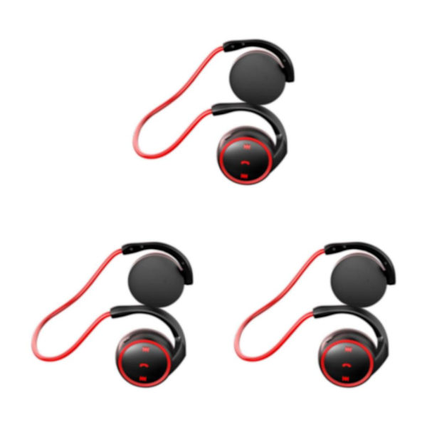 1/2/3 Bluetooth 5.0 Hörlurar Hörlurar HD-samtal DSP-brus Black Red Box size: 125x100x30mm 3Set