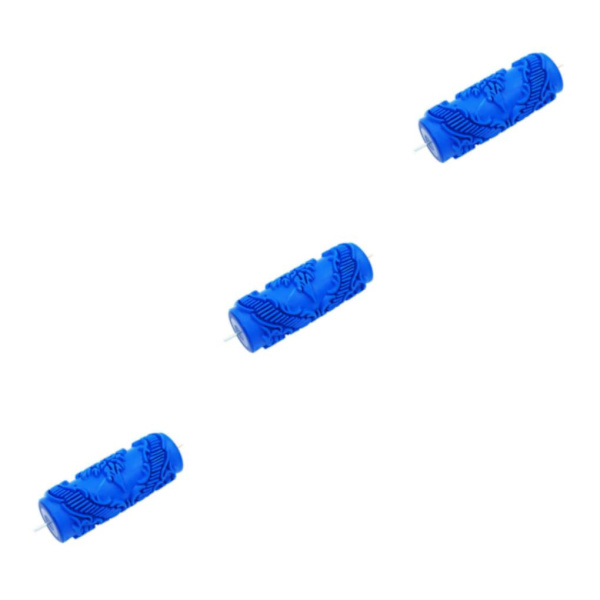 1/2/3 5' präglat mönster färgrulle DIY väggmålningskantskärare Blue Type 071 3Set