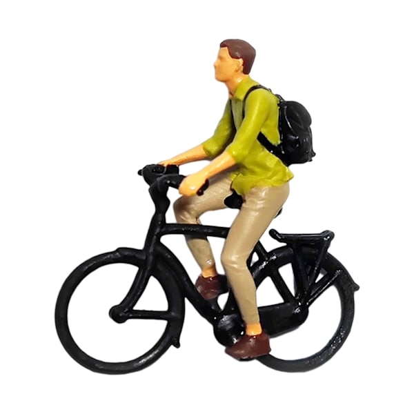 1/2/3/5 Realistisk 1/87 Skala cyklistfigurer Små människor för Boy Height: 2.8cm 1Set