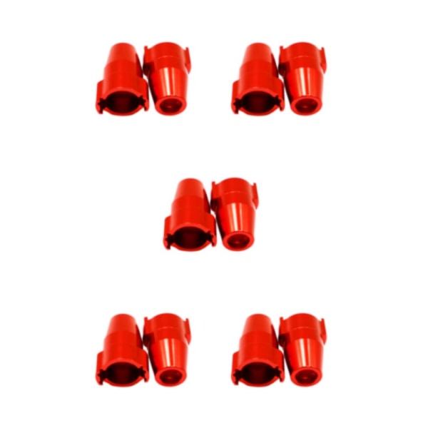 1/2/3/5 2 stycken bakre navhållare för 1/12 ECX Barrage Aluminium red 5Set