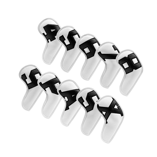 1/2 10Pcs För Golf Iron Head Covers Lättviktsmode för Type E 1 Pc