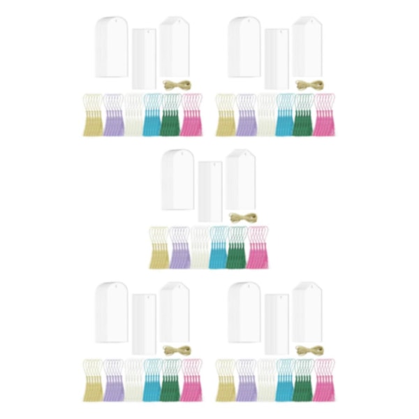 1/2/5 36 Count Blank set DIY-projekt 5PCS