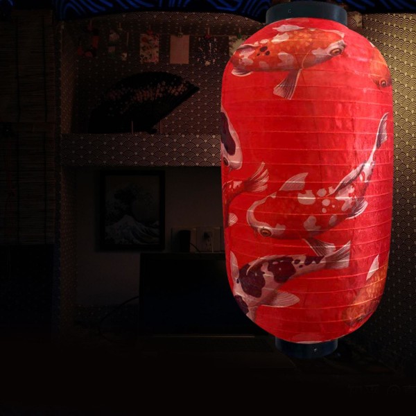 Lzakaya Restaurant Sign Lantern Japanese Bar Dekorativ Sushi 20x35cm Style 5