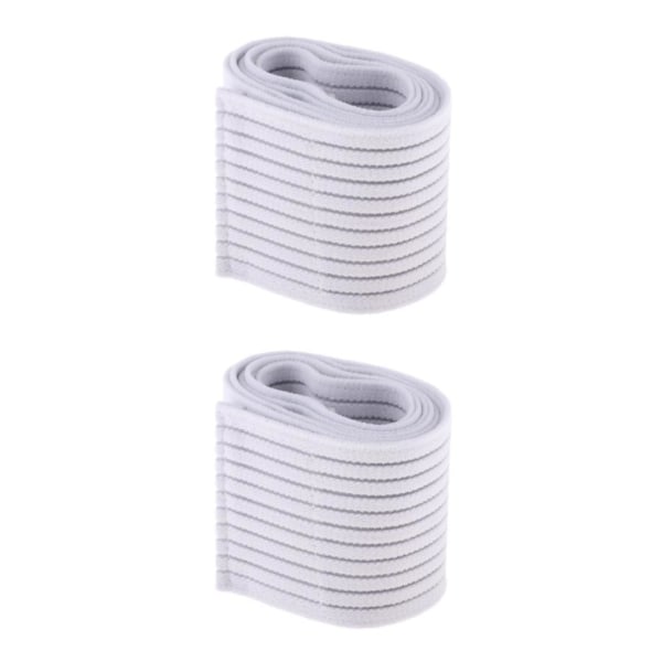 1/2/3/5 Elastiskt bandage Sport Brace Wrap Träningsutrustning White 150cm 2Set